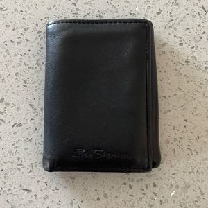 Ben Sherman black leather wallet